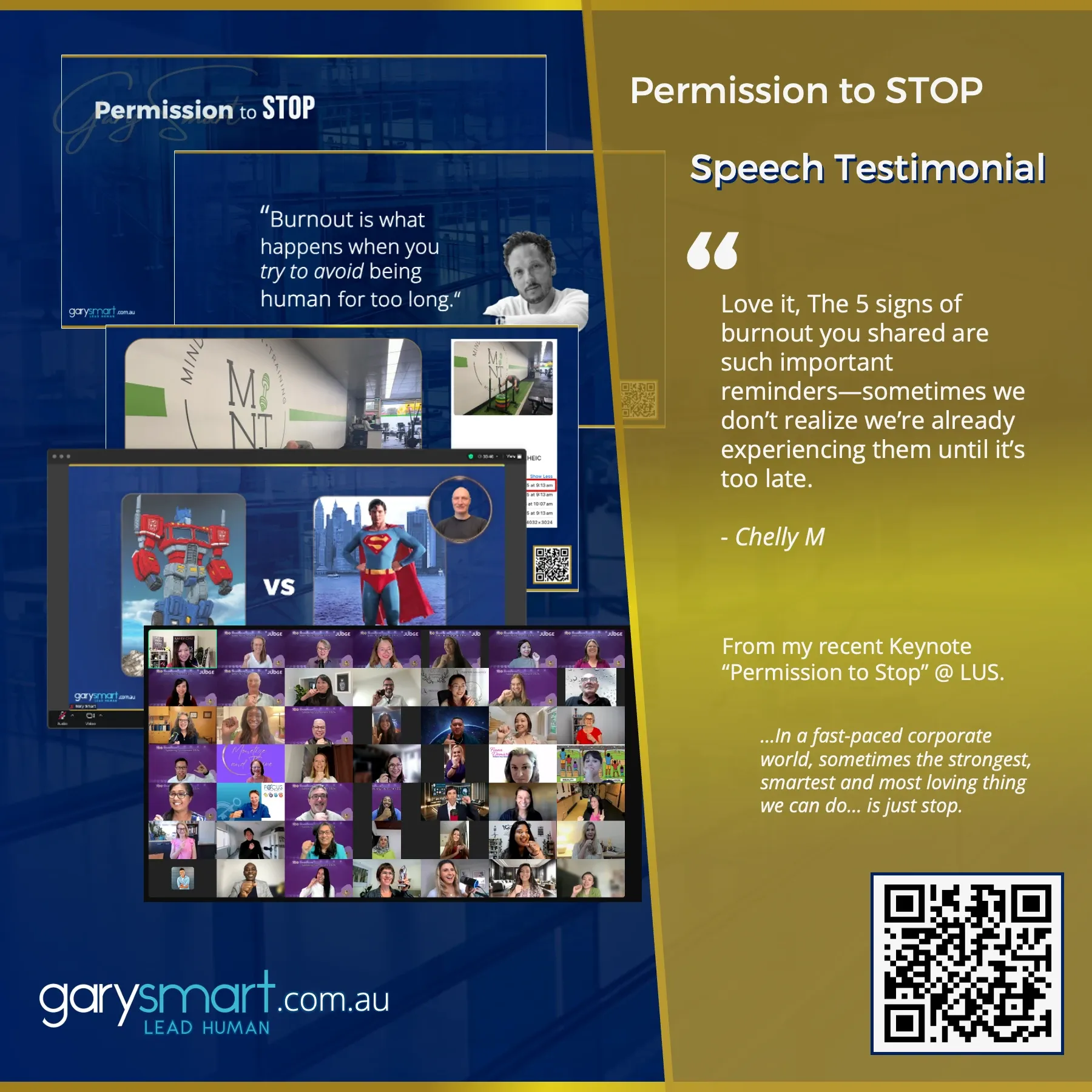 Speech Testimonial